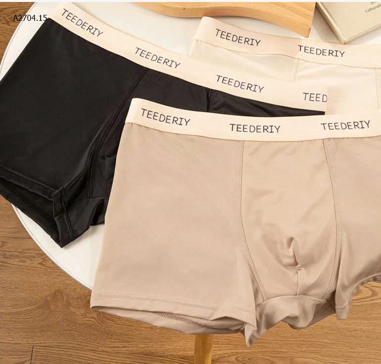 SET 4 QUẦN SỊP ĐÙI NAM TEEDERITY-sỉ 85k/set 4c mix màu