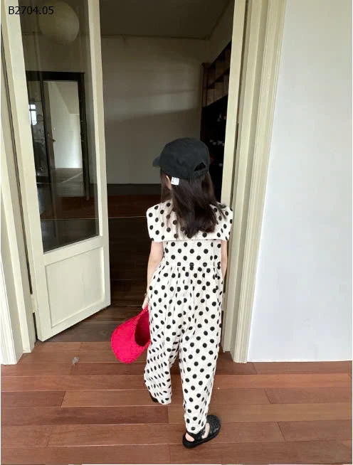 Jumpsuit Chấm Bi Cực Xinh5-sỉ 198k