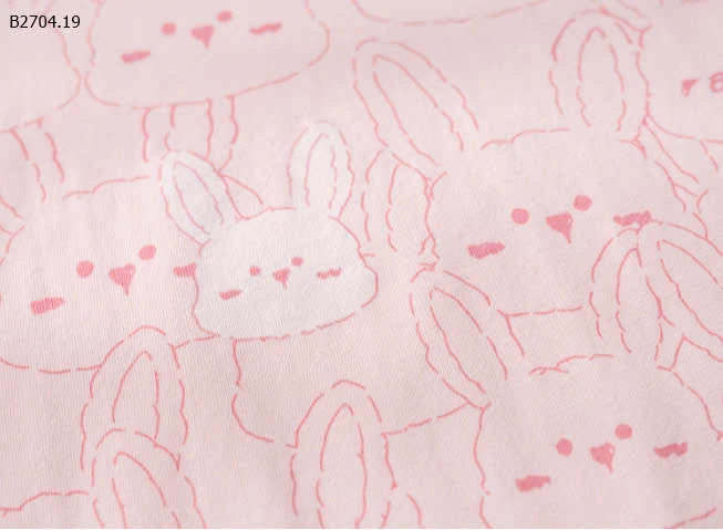 ÁO CHO BÉ GÁI HOẠ TIẾT THỎ-sỉ 85k