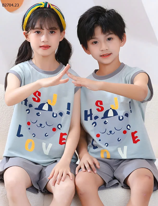 BỘ  COTTON SZ ĐẠI BÉ TRAI BÉ GÁI-sỉ 88k
