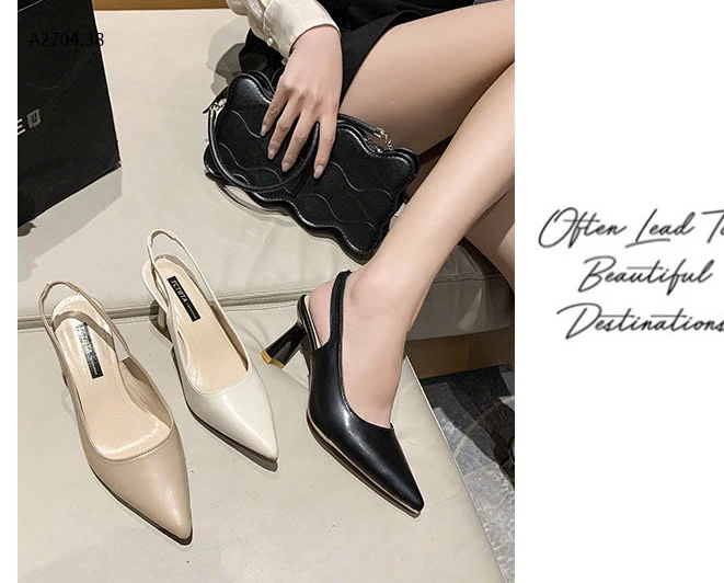 GIÀY QUAI SAU MŨI NHỌN -sỉ 99k