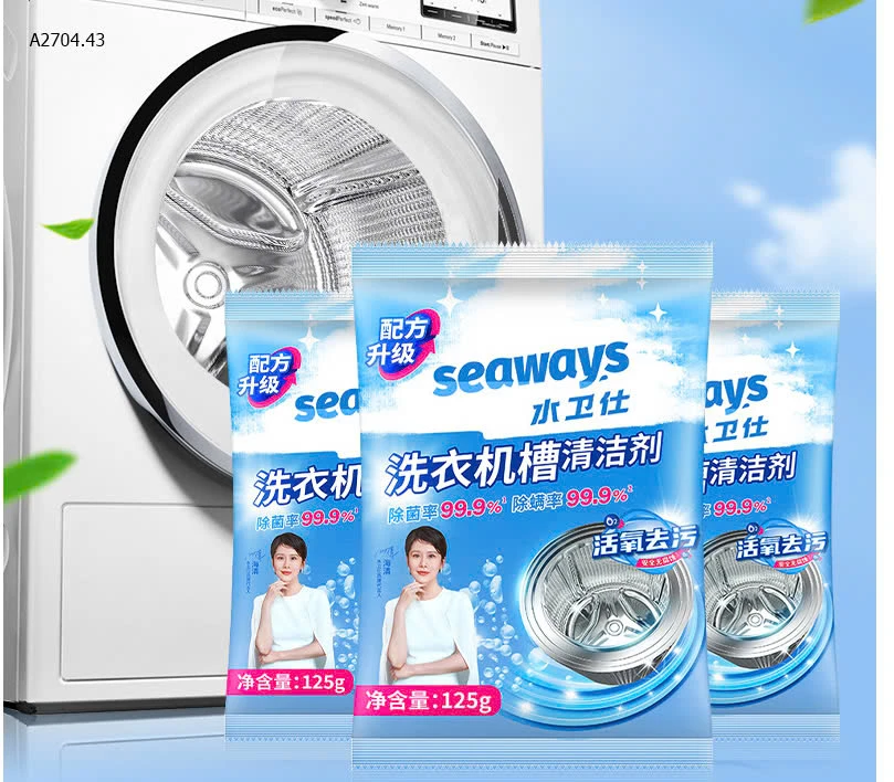 SET 7 GÓI VỆ SINH LỒNG GIẶT SEAWAY-sỉ 115k