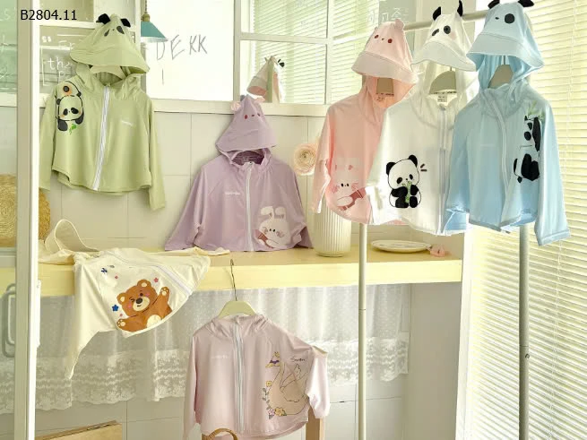 BST áo chống nắng bé gái bé trai 2025 -sỉ 124k