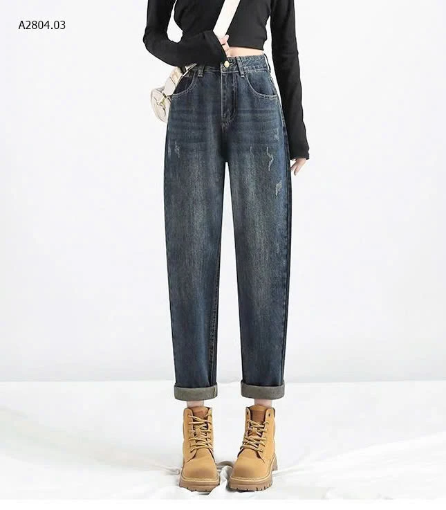 QUẦN JEAN NỮ ỐNG ĐỨNG-sỉ 155k