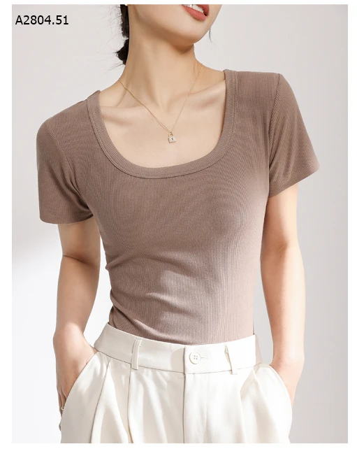 ÁO CỘC TAY NỮ CỔ U sỉ 85k/chiếc