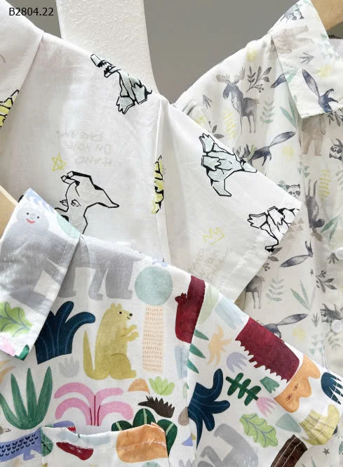 ÁO SƠ MI KACADY BÉ TRAI -sỉ 105k