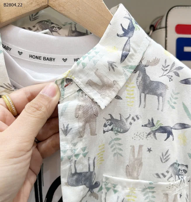 ÁO SƠ MI KACADY BÉ TRAI -sỉ 105k