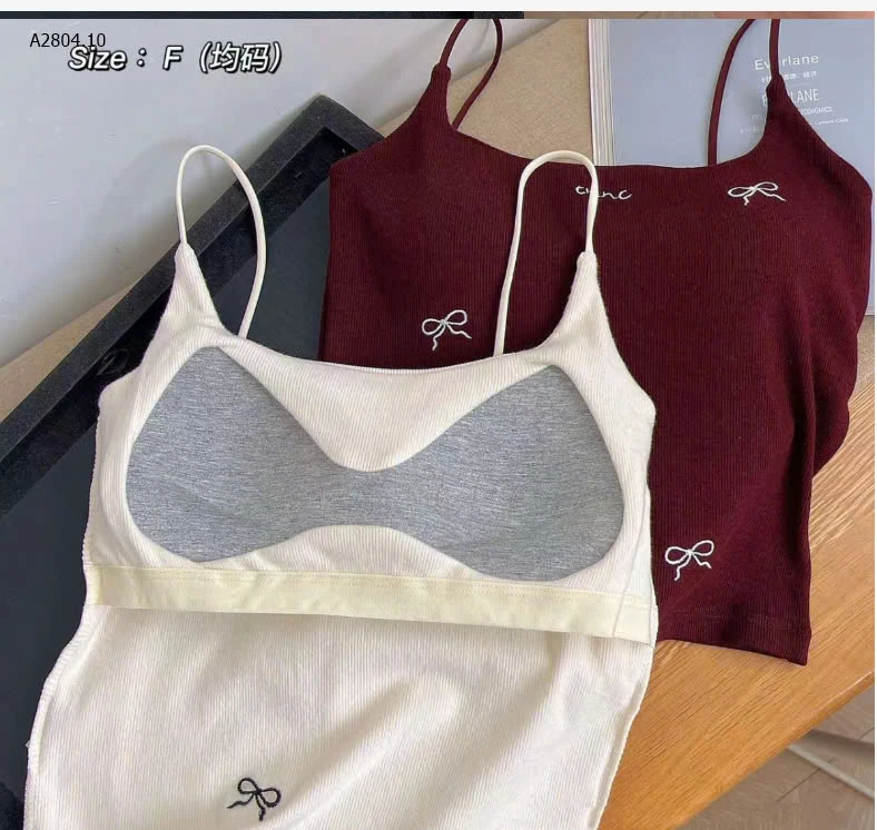 ÁO 2 DÂY NƠ KÈM BRA CHO NỮ-sỉ 78k