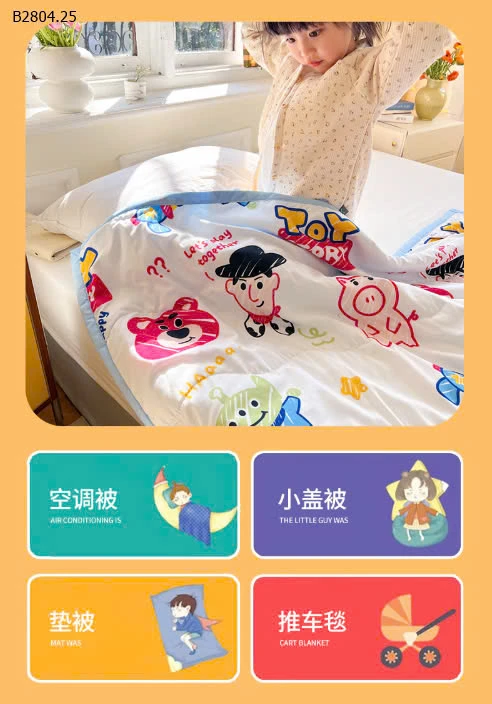 CHĂN HÈ THU QC CHO BÉ-sỉ 79k