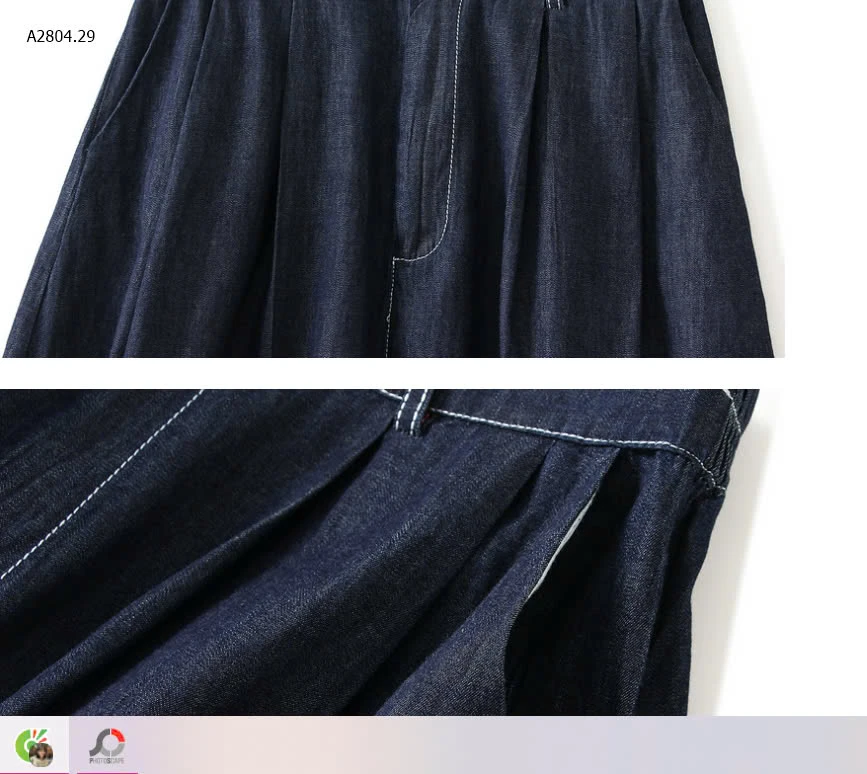 CHÂN VÁY DENIM ANGEL-sỉ 198k