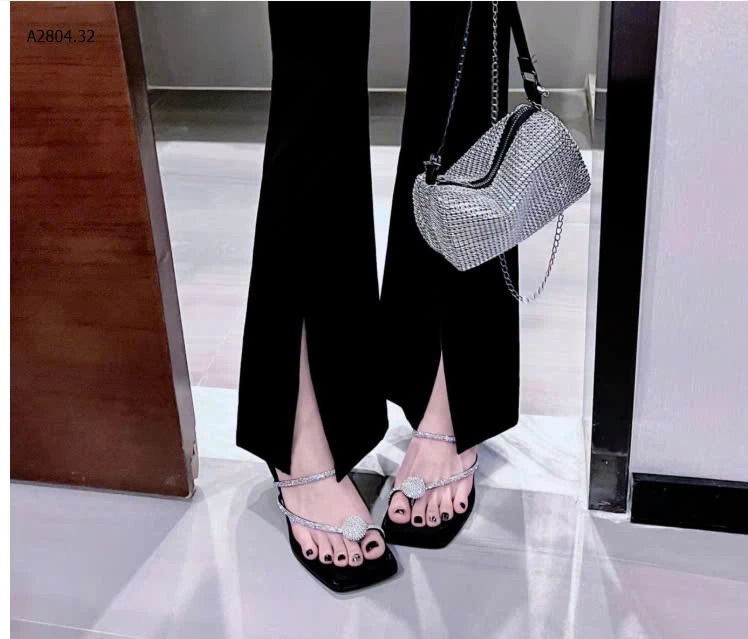 SANDAL QUAI ĐÁ CAO GÓT NỮ -sỉ 178k