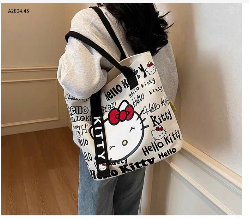 TÚI VẢI HOẠT HÌNH Hellokitty-sỉ 60k