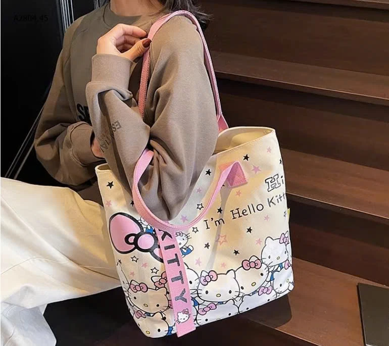 TÚI VẢI HOẠT HÌNH Hellokitty-sỉ 60k
