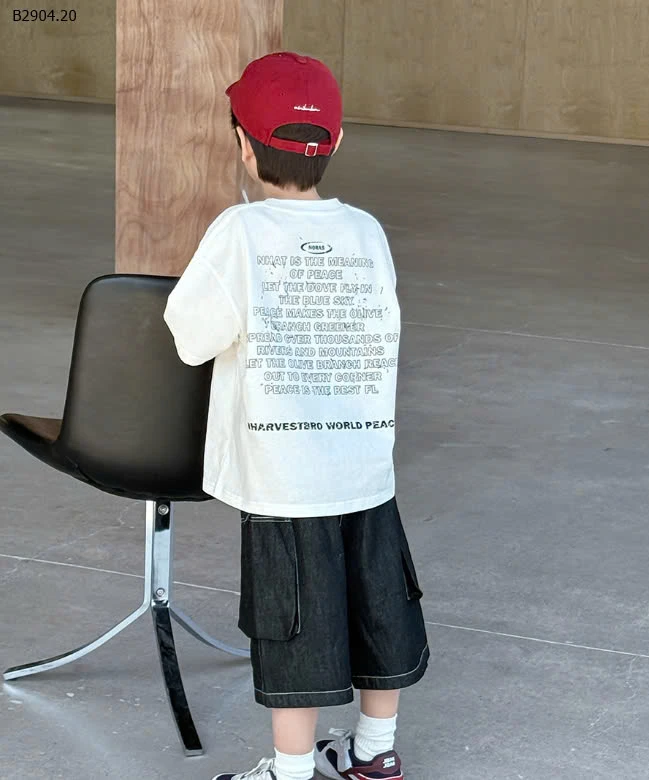 Áo phông chữ ambb -sỉ sz 90-150 : 95k            sz 160 : 105k