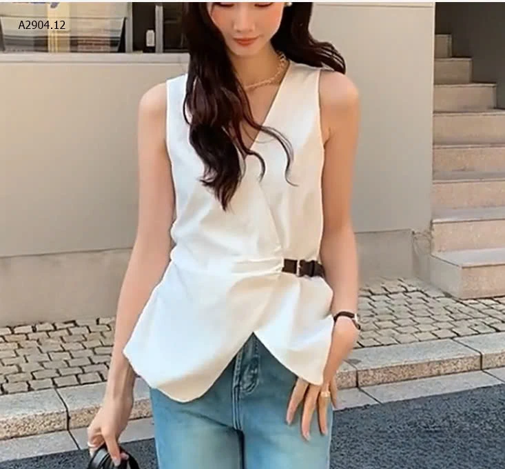 ÁO GILE PHỐI BELT ANNA-sỉ 195k