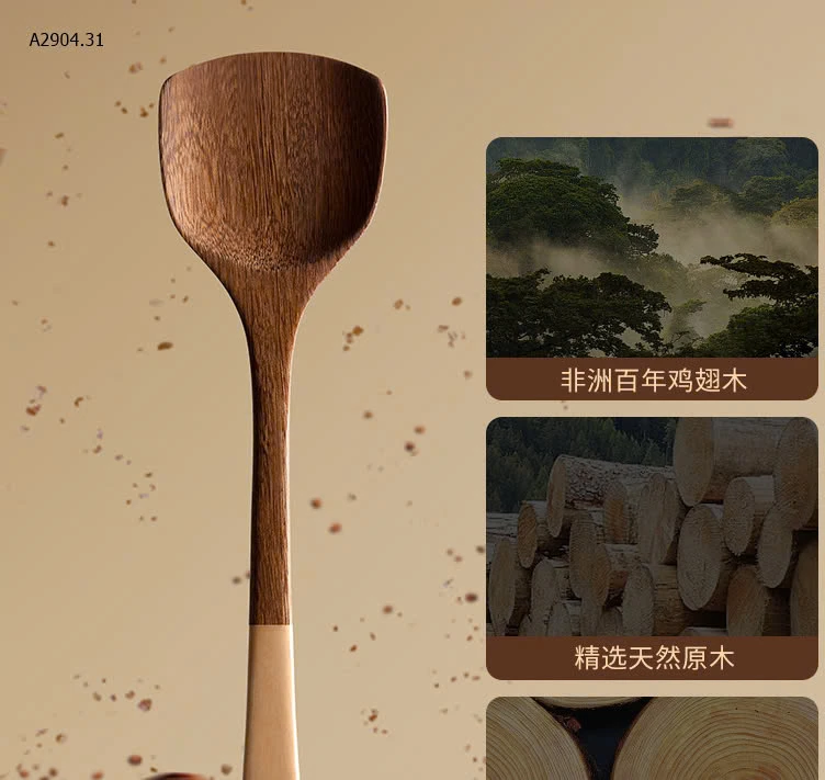 Combo 4 thìa nấu bếp xịn xò -sỉ 185k