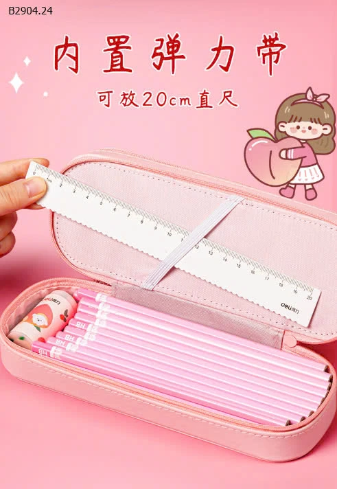 HỘP BÚT HAI TẦNG CÔNG CHÚA-sỉ 56k