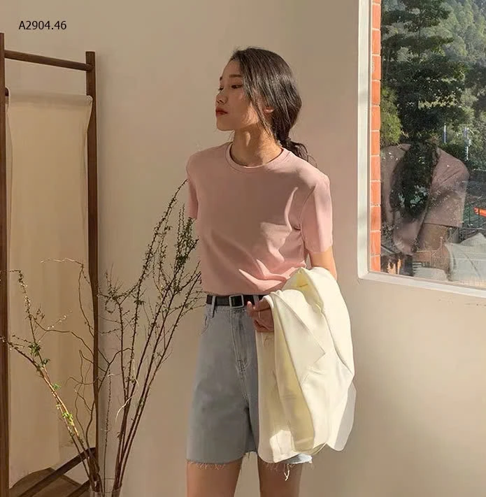 ÁO THUN TRƠN NỮ RS STUDIO-sỉ 99k