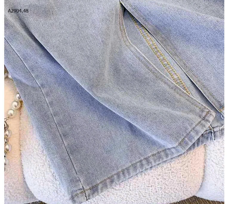 Chân váy denin cạp cao-sỉ 133k