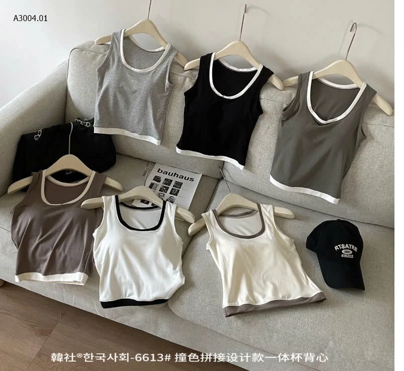 ÁO SÁT NÁCH KÈM BRA PHỐI VIỀN NỮ -sỉ 94k