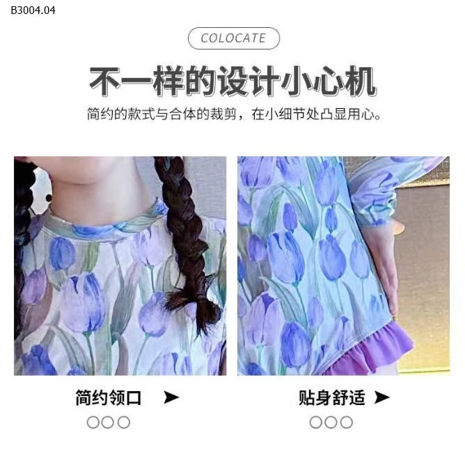 BỘ BƠI LIỀN THÂN DÀI TAY CHO BG -sỉ 162k