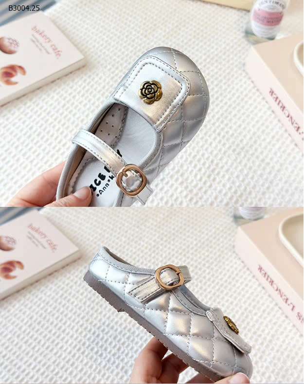 GIÀY HOA TRÀ CHO BÉ-sỉ Size 23-25 : 137k           Size 26-30 : 145k            Size 31-34 : 154k