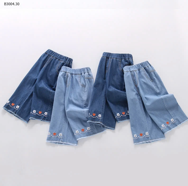 QUẦN JEAN THÊU CHO BÉ-sỉ 135k