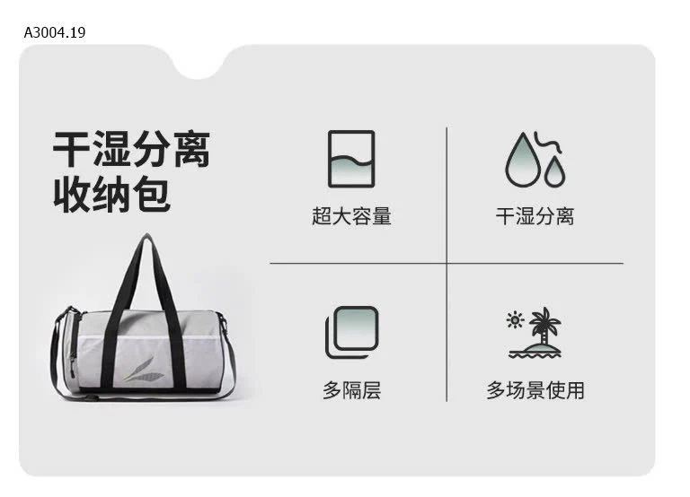 TÚI TRỐNG DÁNG THỂ THAO 361 -sỉ 162k