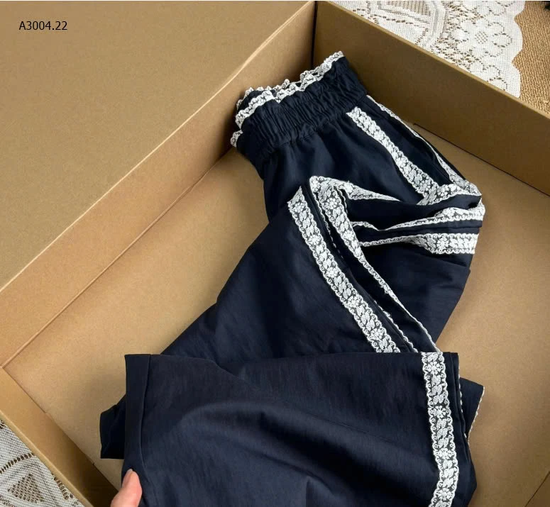 QUẦN SUÔNG PHỐI REN CHO NỮ -sỉ 139k