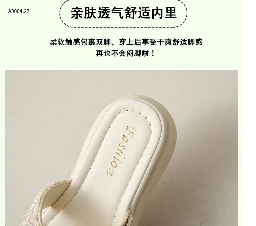 DÉP LÊ ĐẾ CAO CHO NỮ -sỉ 150k