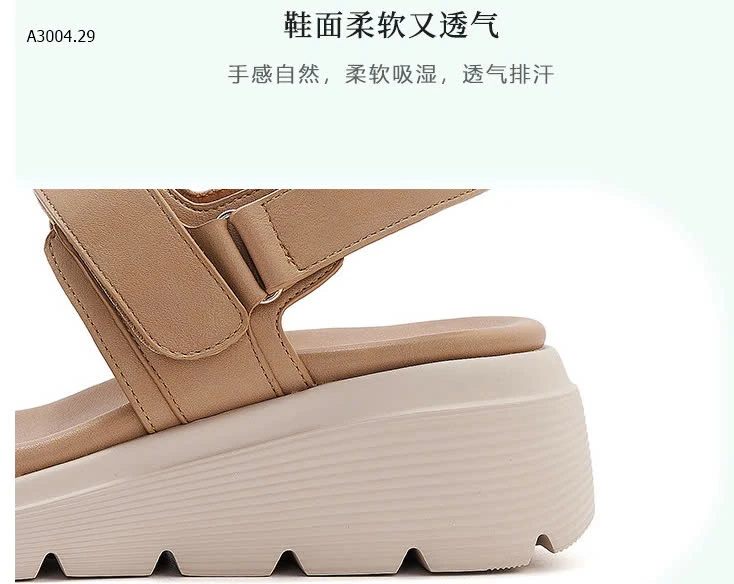 SANDAL ĐẾ XUỒNG NỮ SIKETU-sỉ 280k