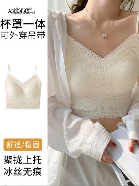 ÁO 2 DÂY REN LIỀN BRA-sỉ 115k
