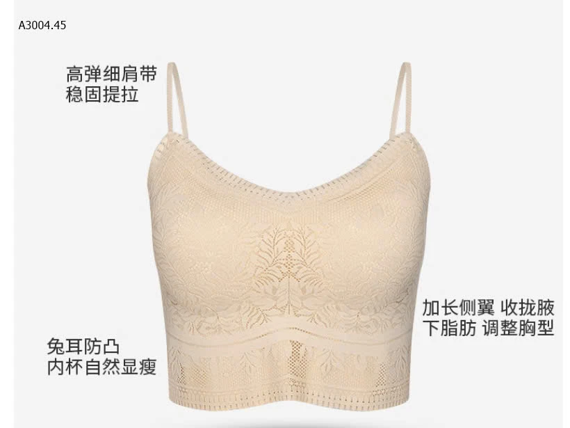 ÁO 2 DÂY REN LIỀN BRA-sỉ 115k