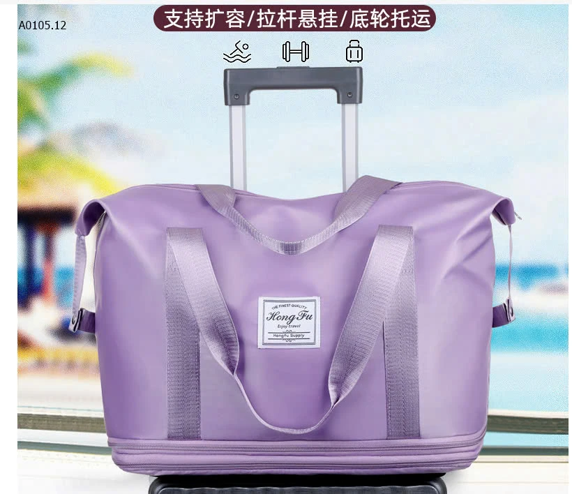 TÚI DU LỊCH KIỂU MỚI CÓ BÁNH XE ĐẨY -sỉ 150k