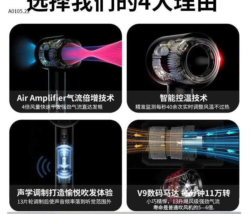 MÁY SẤY TÓC ION-sỉ 320k