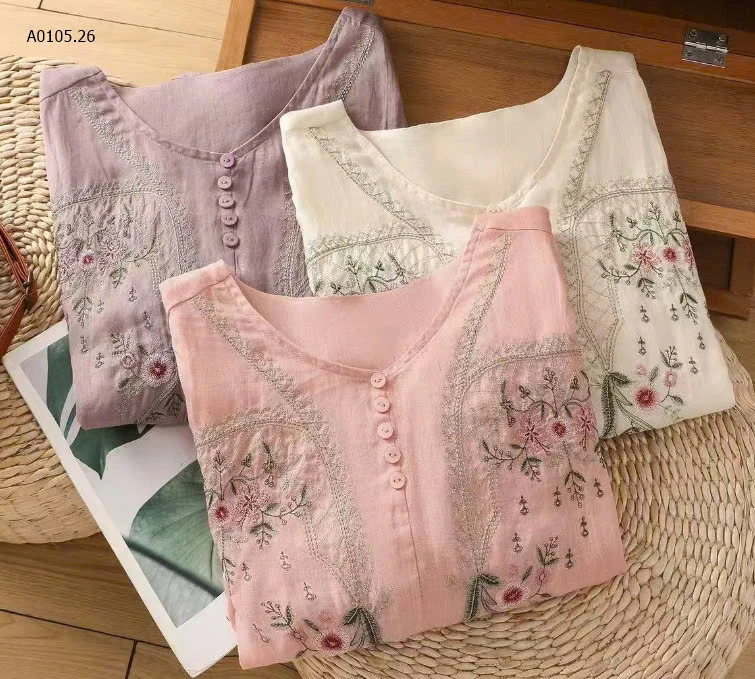 ÁO ĐŨI CỔ TRÒN -sỉ 120k