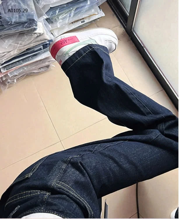 QUẦN JEAN XANH ĐẬM ỐNG LOE-sỉ 150k