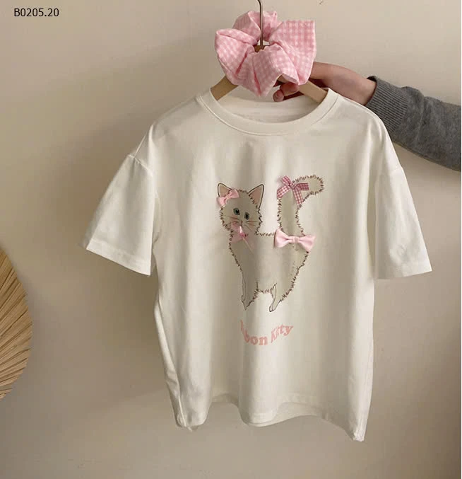 Set áo phông mèo mix chân váy dáng dài sz đại -sỉ Sz 110-150 : 249k            Sz 160-170 : 290k 