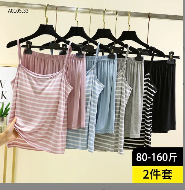 BỘ 2 DÂY CHOO NỮ CÓ ĐỆM NGỰC -sỉ 113k