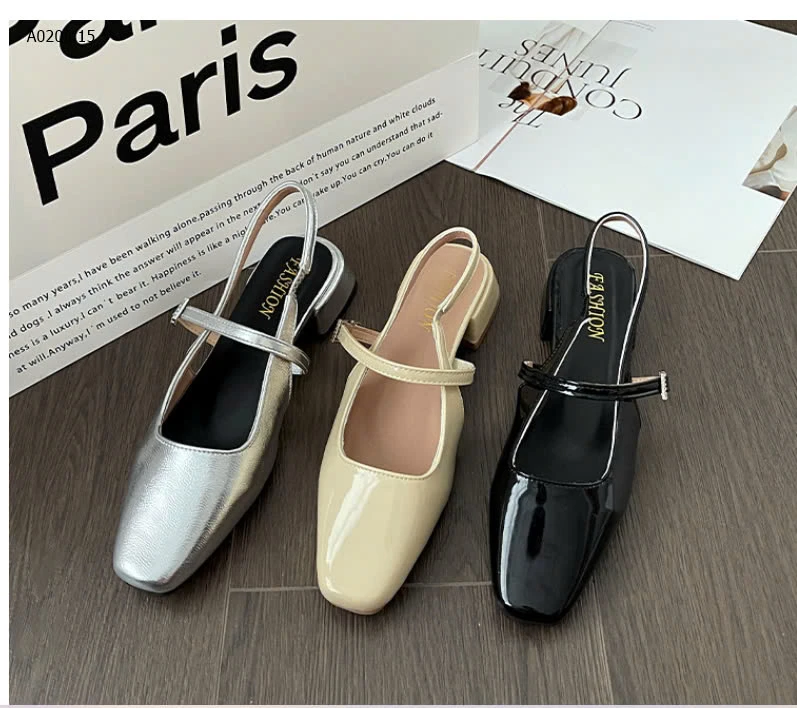 GIÀY KIỂU PHÁP CHO NỮ -sỉ 173k