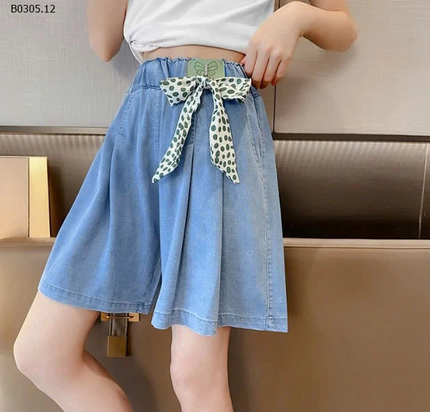 QUẦN SHORT JEAN BÉ GÁI-sỉ 95k