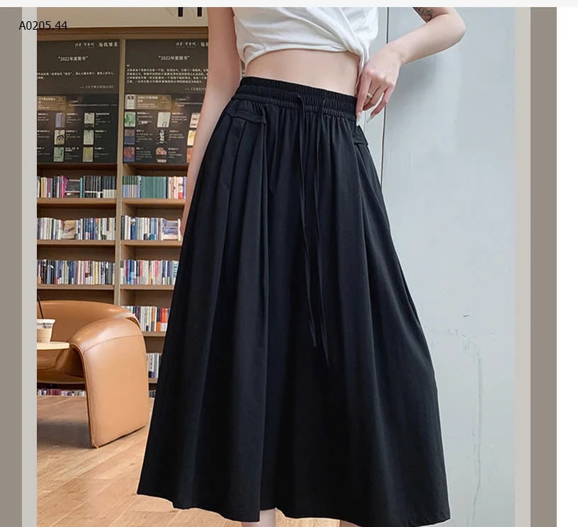 QUẦN RỘNG GIẢ VÁY DÁNG DÀI-sỉ 140k