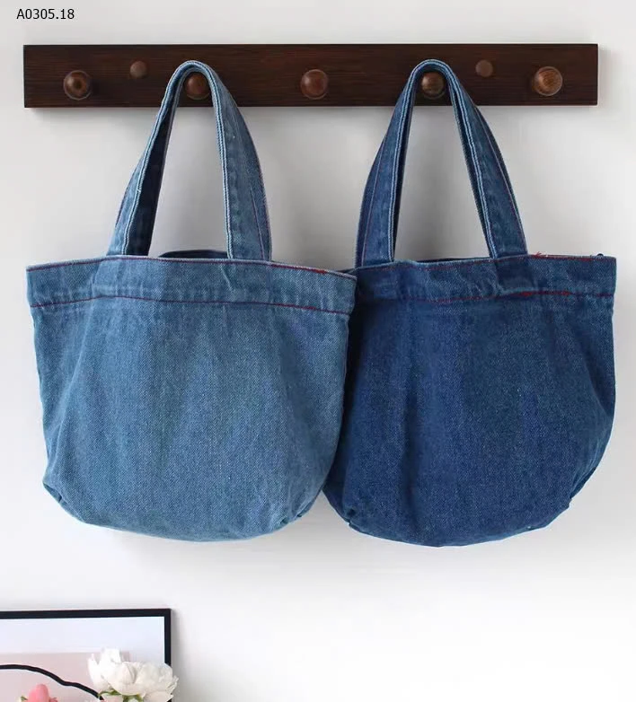 TÚI JEAN THÊU HOẠT HÌNH-sỉ 61k