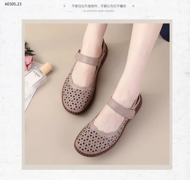GIÀY LỖ THOÁNG KHÍ CHO NỮ-sỉ 132k