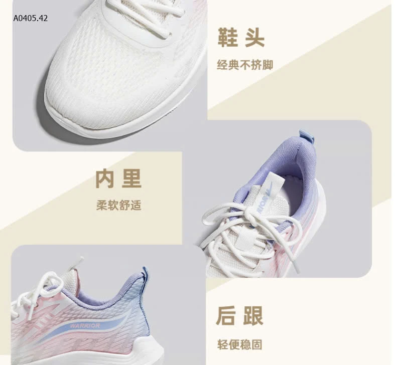 GIÀY THỂ THAO NỮ WARRIOR-sỉ 280k