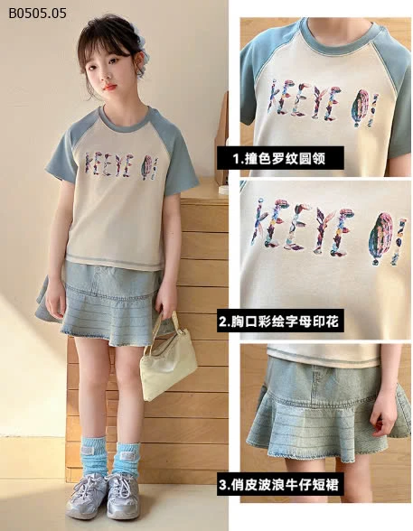 Set bé gái CUTE -sỉ Áo : 134k             Cv : 182k 