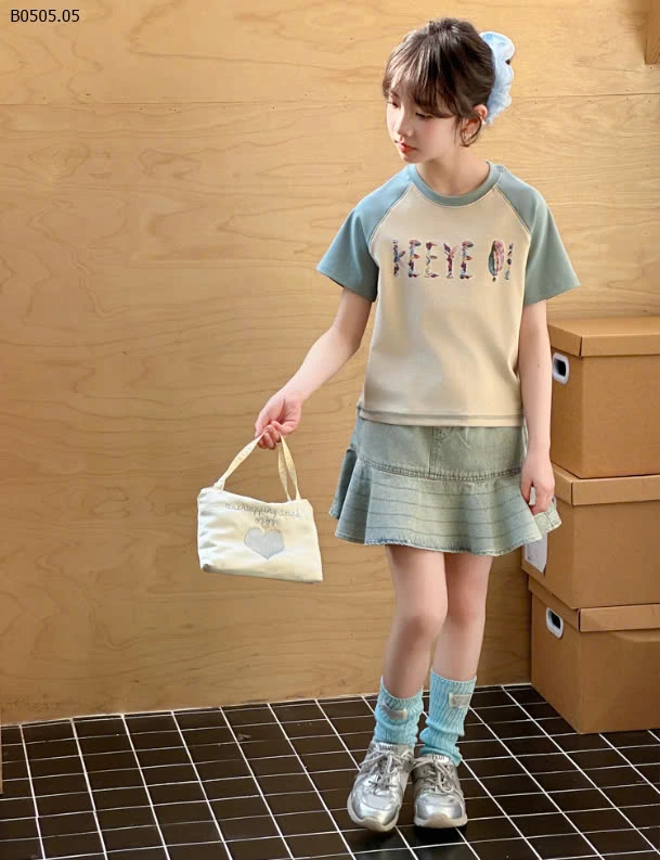 Set bé gái CUTE -sỉ Áo : 134k             Cv : 182k 