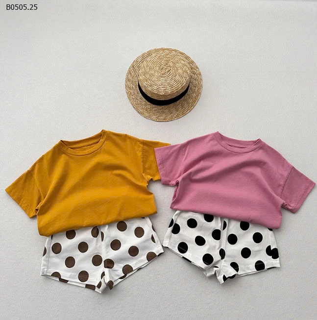 QUẦN ĐÙI CHẤM BI CHO BÉ-sỉ 110k