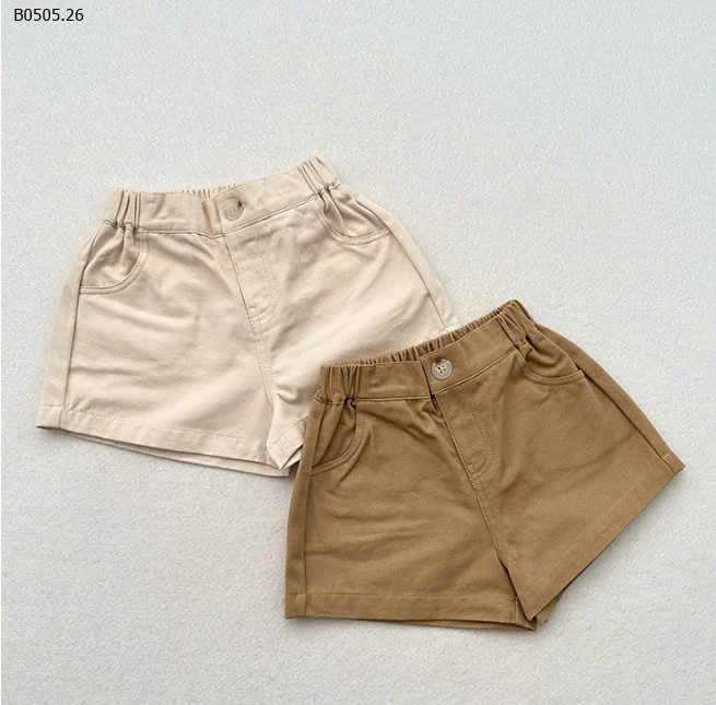 QUẦN SHORT CHUN LƯNG CHO BÉ-sỉ 128k