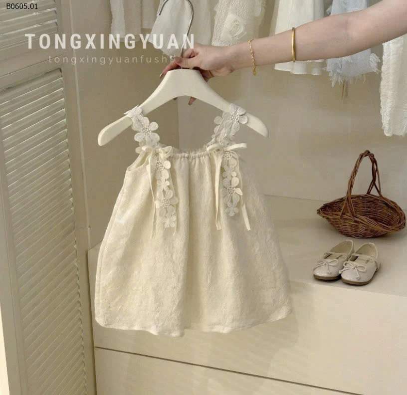 Váy dây hoa cho bé-sỉ 115k